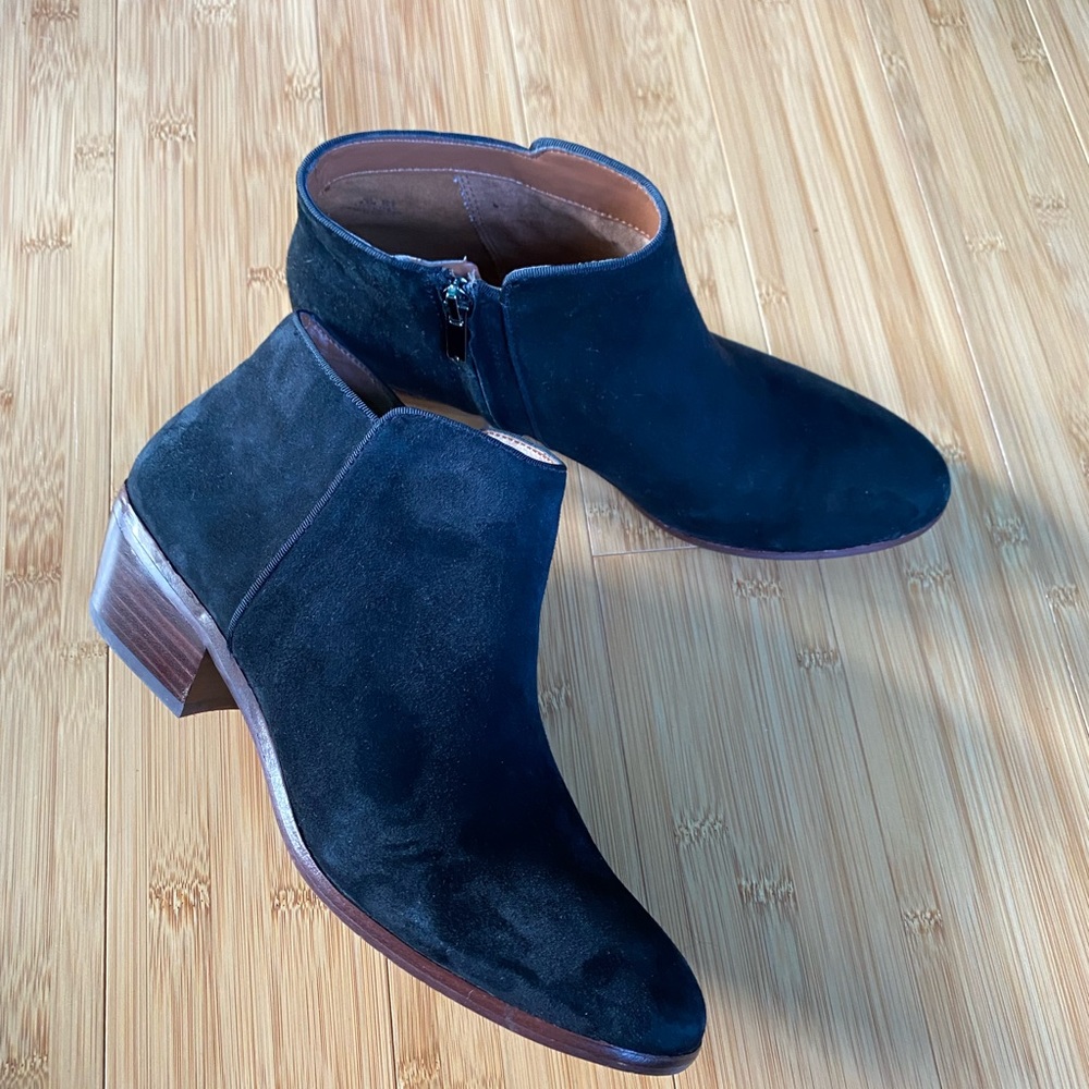Sam Edelman Petty ankle bootie *sold out* black suede